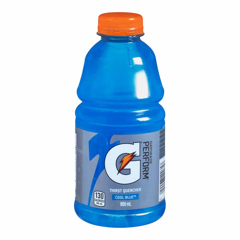 Cool Blue Flavored Gatorade Thirst Quencher, 24-oz. Bottles